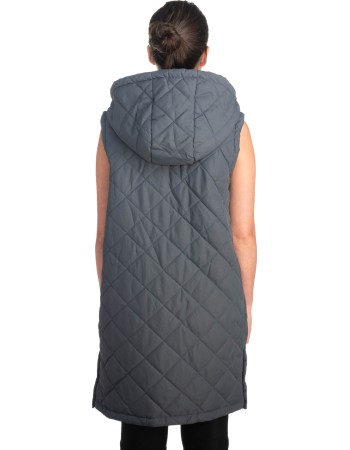 Γυναικείο Επώνυμο Μπουφάν Γιλέκο - S649