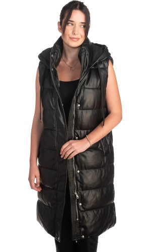 Γυναικείο Επώνυμο Μπουφάν Γιλέκο - S672