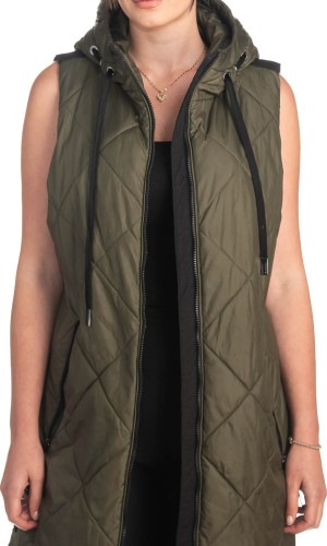 Γυναικείο Επώνυμο Μπουφάν Γιλέκο - S716