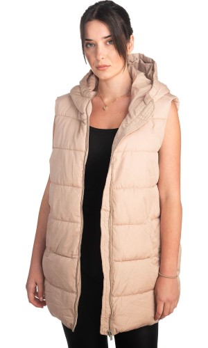 Γυναικείο Επώνυμο Μπουφάν Γιλέκο - S726