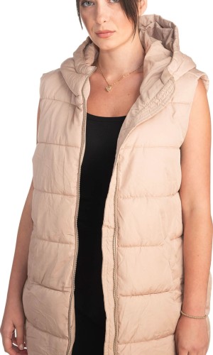 Γυναικείο Επώνυμο Μπουφάν Γιλέκο - S726