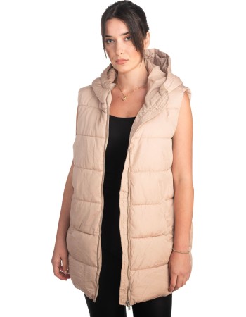 Γυναικείο Επώνυμο Μπουφάν Γιλέκο - S726