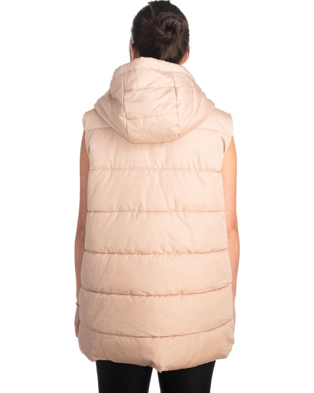 Γυναικείο Επώνυμο Μπουφάν Γιλέκο - S726