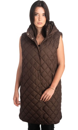 Γυναικείο Επώνυμο Μπουφάν Γιλέκο - S844