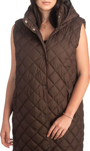 Γυναικείο Επώνυμο Μπουφάν Γιλέκο - S844