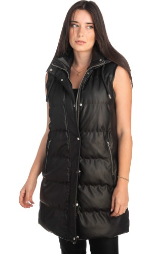 Γυναικείο Επώνυμο Μπουφάν Γιλέκο - S855