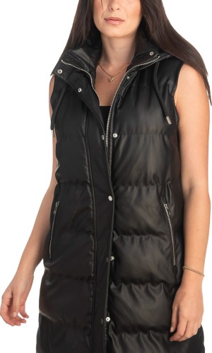 Γυναικείο Επώνυμο Μπουφάν Γιλέκο - S855