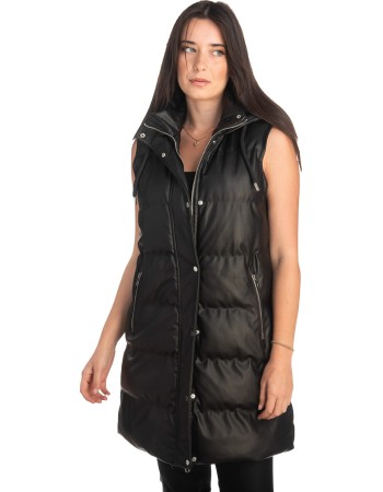 Γυναικείο Επώνυμο Μπουφάν Γιλέκο - S855