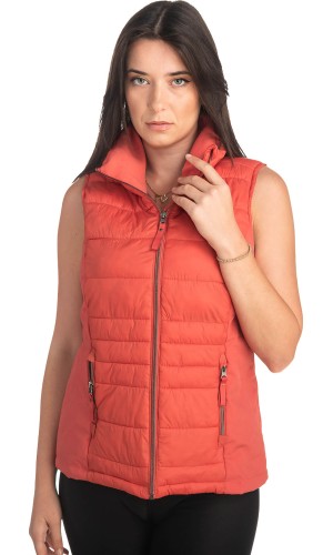 Γυναικείο Επώνυμο Μπουφάν Γιλέκο - S892