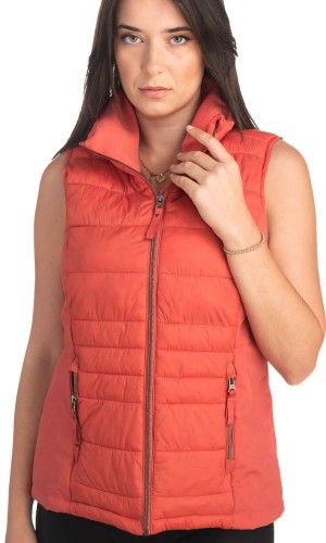 Γυναικείο Επώνυμο Μπουφάν Γιλέκο - S892