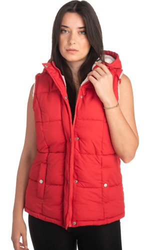 Γυναικείο Επώνυμο Μπουφάν Γιλέκο - S923