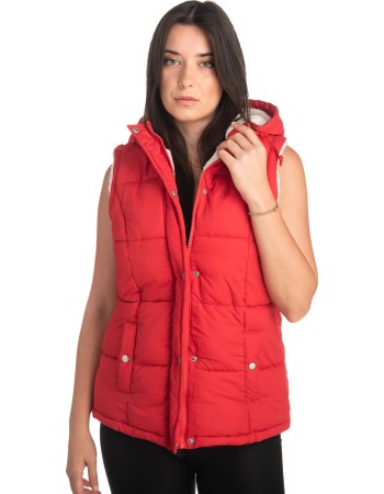 Γυναικείο Επώνυμο Μπουφάν Γιλέκο - S923
