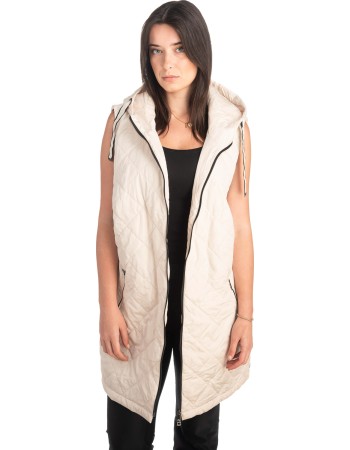 Γυναικείο Επώνυμο Μπουφάν Γιλέκο - S934