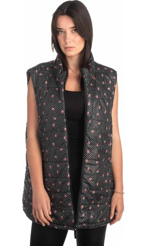 Γυναικείο Επώνυμο Μπουφάν Γιλέκο - S964