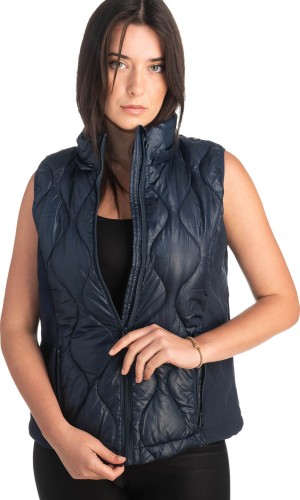 Γυναικείο Επώνυμο Μπουφάν Γιλέκο - S967