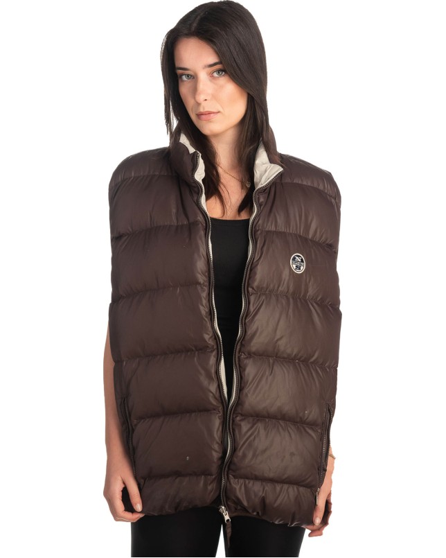 Γυναικείο Επώνυμο Μπουφάν Γιλέκο - S971