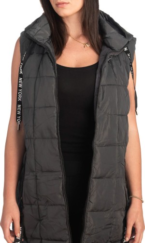 Γυναικείο Επώνυμο Μπουφάν Γιλέκο - S982