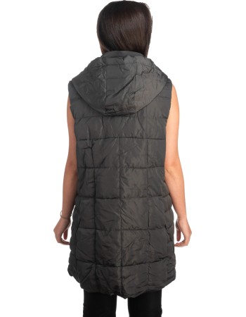 Γυναικείο Επώνυμο Μπουφάν Γιλέκο - S982