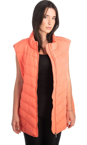 Γυναικείο Επώνυμο Μπουφάν Γιλέκο - S983