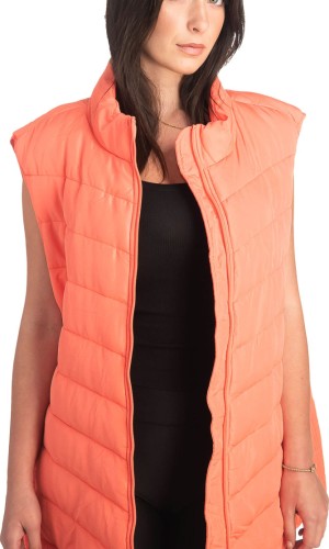 Γυναικείο Επώνυμο Μπουφάν Γιλέκο - S983