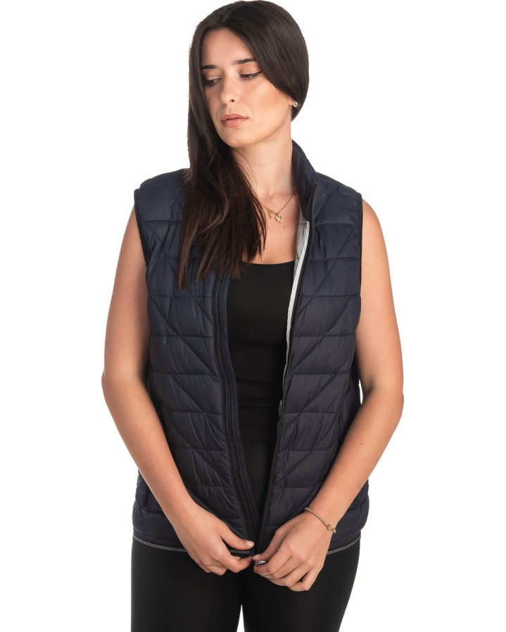 Γυναικείο Επώνυμο Μπουφάν Γιλέκο - S1000