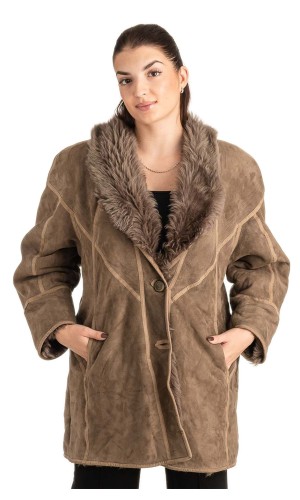 Γνήσιο Γυναικείο Μουτόν - T102