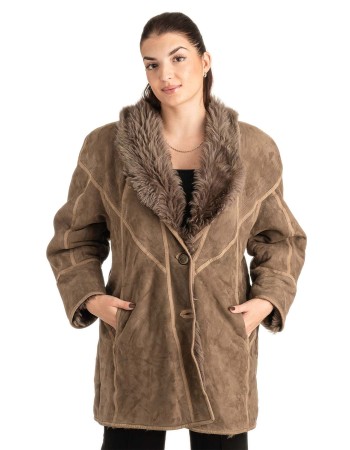 Γνήσιο Γυναικείο Μουτόν - T102