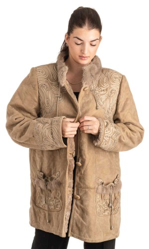 Γνήσιο Γυναικείο Μουτόν - T136