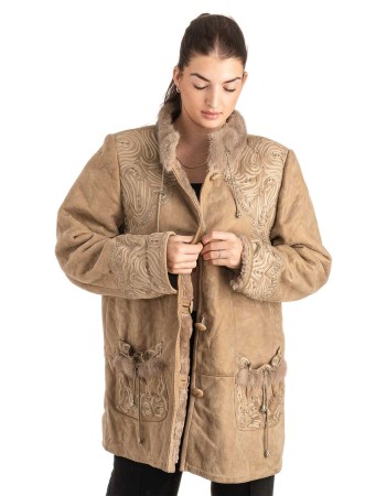 Γνήσιο Γυναικείο Μουτόν - T136