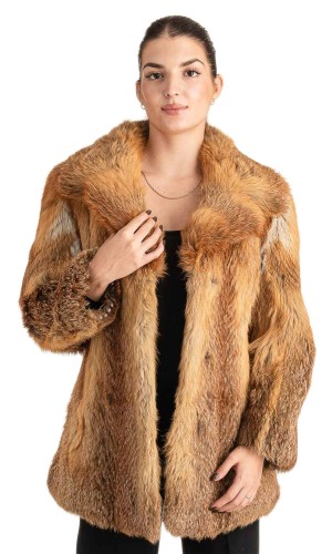 Γνήσια Γυναικεία Φυσική Γούνα - T145