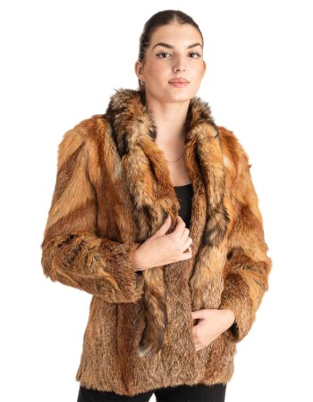 Γνήσια Γυναικεία Φυσική Γούνα - T146