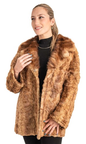 Γνήσια Γυναικεία Φυσική Γούνα - T149