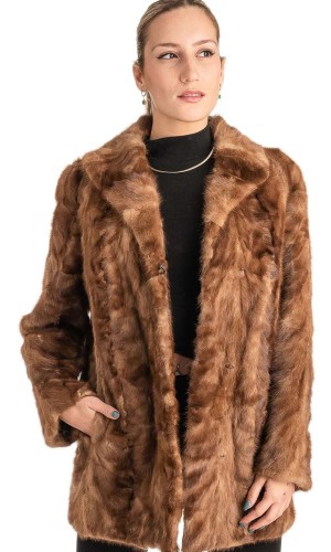 Γνήσια Γυναικεία Φυσική Γούνα - T150