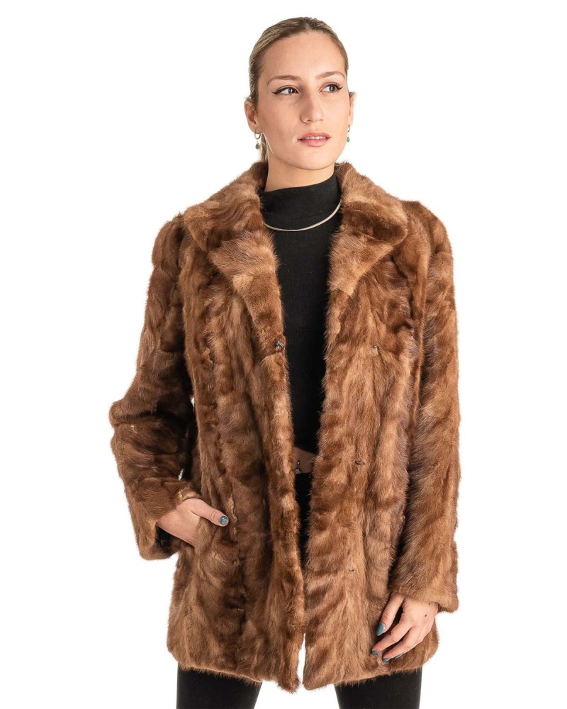 Γνήσια Γυναικεία Φυσική Γούνα - T150