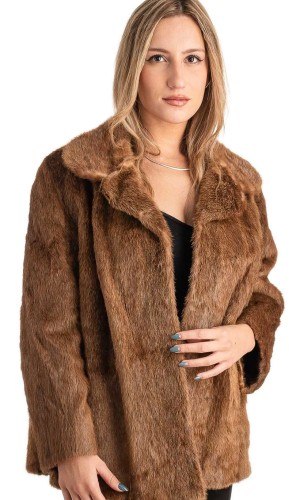 Γνήσια Γυναικεία Φυσική Γούνα - T154