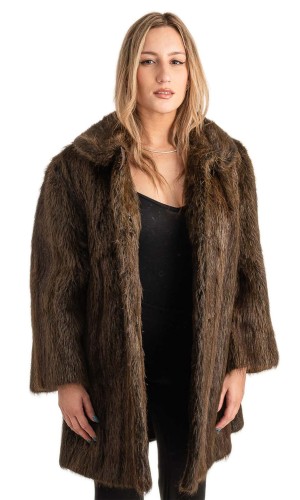 Γνήσια Γυναικεία Φυσική Γούνα - T158