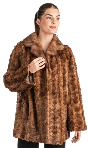 Γνήσια Γυναικεία Φυσική Γούνα - T159