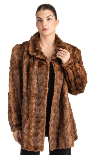 Γνήσια Γυναικεία Φυσική Γούνα - T162