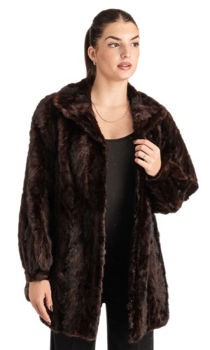 Γνήσια Γυναικεία Φυσική Γούνα - T163