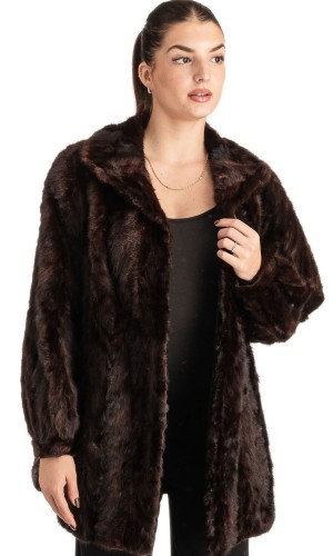 Γνήσια Γυναικεία Φυσική Γούνα - T163