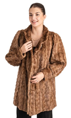Γνήσια Γυναικεία Φυσική Γούνα - T164