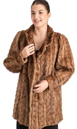 Γνήσια Γυναικεία Φυσική Γούνα - T164