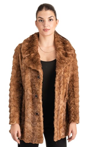 Γνήσια Γυναικεία Φυσική Γούνα - T165