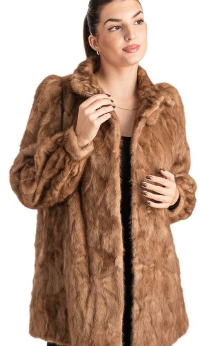 Γνήσια Γυναικεία Φυσική Γούνα - T166