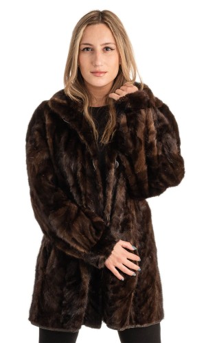 Γνήσια Γυναικεία Φυσική Γούνα - T169