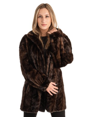 Γνήσια Γυναικεία Φυσική Γούνα - T169