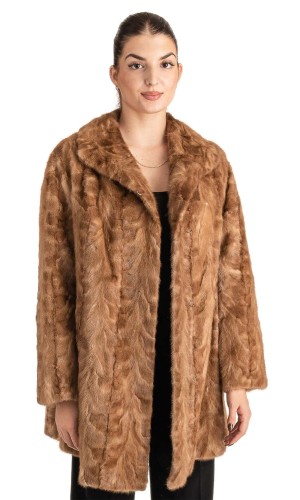 Γνήσια Γυναικεία Φυσική Γούνα - T170