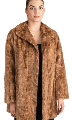 Γνήσια Γυναικεία Φυσική Γούνα - T170