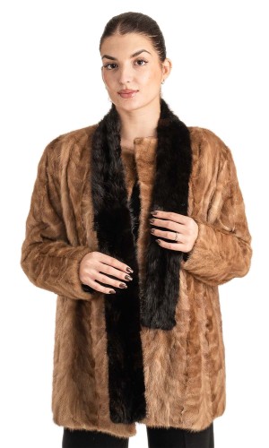 Γνήσια Γυναικεία Φυσική Γούνα - T171