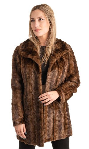 Γνήσια Γυναικεία Φυσική Γούνα - T172